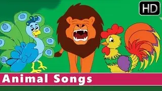 Top 10 Animal Rhymes For Kids | Animal Cartoon Rhymes