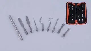Dabbers with alternative tips bag set smoking concentrate wax carving tool kit