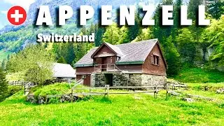 Аппенцелль, Швейцария - красивая швейцарская деревня Havenly