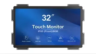 Review: GreenTouch 32&rdquo; PCAP Open Frame Touch Monitor | 10-Point Industrial Display