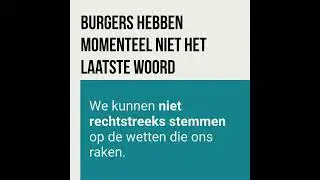 WAT IS MEER DEMOCRATIE EIGENLIJK ? #democratie #directedemocratie #meerdemocratie