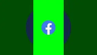 Facebook Logo Green Screen Animation #facebook #logo #green #screen #animation #chromakey