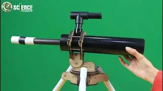 DIY Manual Alt-Azimuth Mount with Tripod Video Tutorial