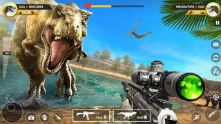 Wild Dinosaur Hunting Game 3D 2024 &ndash; Android Gameplay