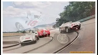 Jouef Record 64 Mercedes Historic Cars