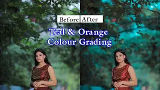 Photoshop cc II Teal & Orange color grading tutorial in Hindi  II A1 VFX II Color grading 2020 II