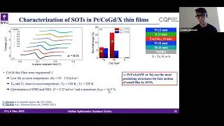Online Spintronics Seminar #95: Yassine Quessab