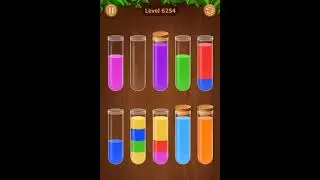 Water Sort - Color Sort Game Level 6251 - 6260 Walkthrough | PuzzleChallenge ✔️