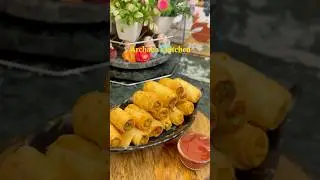 Samosa Roll Recipe 😋 #samosaroll #youtubeshorts #shorts