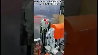 Metal pipe sanding machine #grinding #machine #automobile #stainless #cnc #polishing