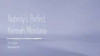 Management music video