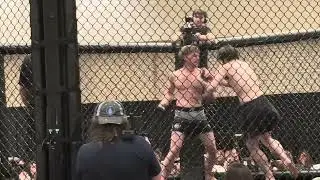 Local mma fight best head kick