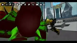Heroes battlegrounds part 2 (green bean dude)