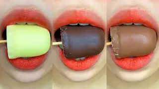 asmr DICKMANNS MARSHMELLO CHOCOLATE eating sounds