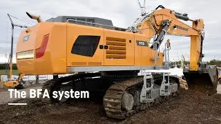 Liebherr &ndash; Bucket filling with the BFA system (Bucket Fill Assist)