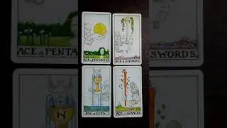 Telling TIme with Tarot Cards: Timing with Aces