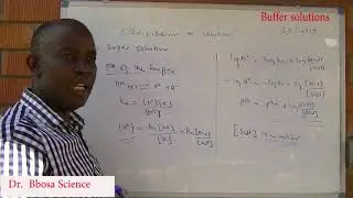 Buffers by Dr  Bbosa Science