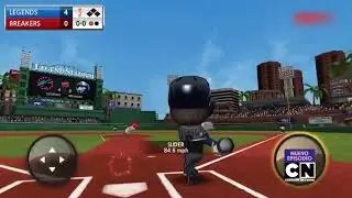 Baseball 9 en Cartoon Network LA, Mayo 2024 (totally real and rare)