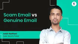 Scam Email vs Genuine Email | How to Identify Fake Emails  #brillicaservices #cybersecurity