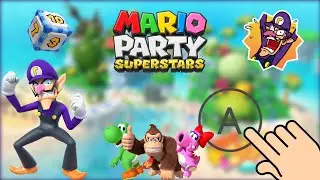 Mario Party Superstars but I can ONLY press A...