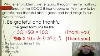 Revitalizing Student's Motivation Through Gratitude Intervention (Part 1)