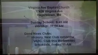 1-11-26 Virginia Avenue Baptist Church Service