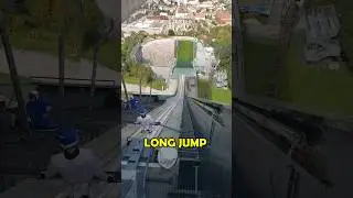The LONGEST Ski Jump !