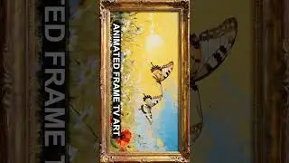 (Frame TV Art) Relaxing Animated Floral Landscape