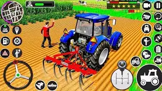 Modern Tractor Farming Driving Simulator 3D - New Tractor Games - Android Gameplay