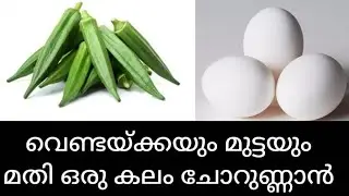 വെണ്ടയ്ക്കയും മുട്ടയും ചോറുണ്ണാൻ ഈ കറി മതി| Ladies Finger Egg Side Dish Nadan Recipe| Vendakka Curry