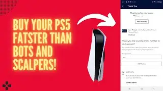 I bought my PS5 from Walmart within 2 minutes