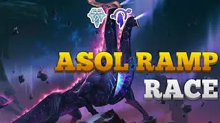 Asol Ramp Race | Patch 1.8 | Aurelion / Trundle | Legends of Runeterra | Ranked Lor