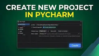 How To CREATE a New Project in PyCharm (EASY) 2026
