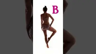 Human Alphabet - Letter B