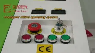 Show 9060 laser machine with RD offline machine