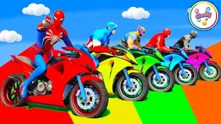 Spider-Man Vs  Batman 😱 | Iron Man vs Venom | GTA 5 Superhero Funny Game