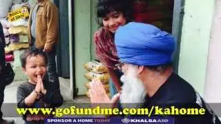 Nepal Earthquake Victims Relief Appeal for Khalsa Aid and Sikh Relief Charities