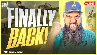 LIVE 🔥 I AM BACK MFS ARMY ❄️ PUBG Mobile