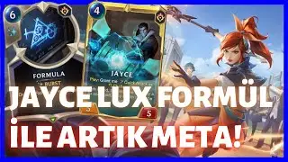 OYUNDAKİ EN İYİ LUX DESTESİNİ YAPTIM! Jayce/Lux Kontrol Destesi [Legends of Runeterra] LoR