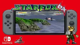Star Fox 64 for Switch (RetroArch)