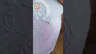 Cutwork embroidery. Easy cut work method,Diy cut work embroidery without any machine.