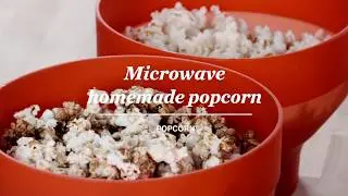 Lekue Popcorn Maker: Sweet and Salty Popcorn