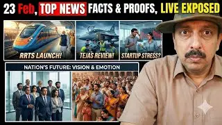 News । Modi's RRTS । Tejas Crash । Sarvam AI Failed । You R in Control । Family Values R Important