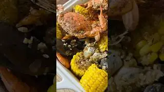 Easy Seafood Boil | Garlicky Cajun with Anchor Butter! 🦀🦐🧈 #easyrecipe #food #seafood