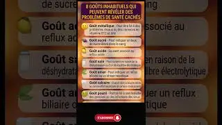 8 Go&ucirc;ts &eacute;tranges dans la bouche qui r&eacute;v&egrave;lent des probl&egrave;mes de sant&eacute; cach&eacute;s ! 😮 | Belle Sant&eacute;