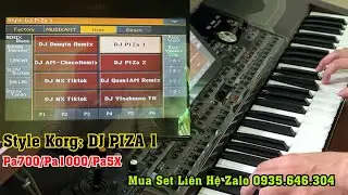 Style Korg: DJ PIZA 1 &ndash; Qu&yacute; Kh&aacute;ch Mua Set Li&ecirc;n Hệ Zalo 0935.646.304