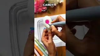 Making cute floating pen candy #shorts #floatingpenart
