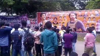 Prabhas birthday celebrations 2017 || Fans waiting live @ prabhas house |