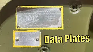 What do the VIN Data Plates on a Willys Jeep mean? | INSTALLATION