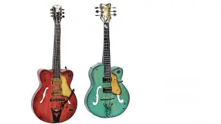 Deco 79 Metal Guitar Home Wall Decor Wall Sculpture, set of 2 Wall Art 14